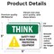 Signmission 3.5 in Height, 5 in Width, Vinyl Decal, Rectangle OS-2PACK-TS-D-35-L-11865 - alternate 4